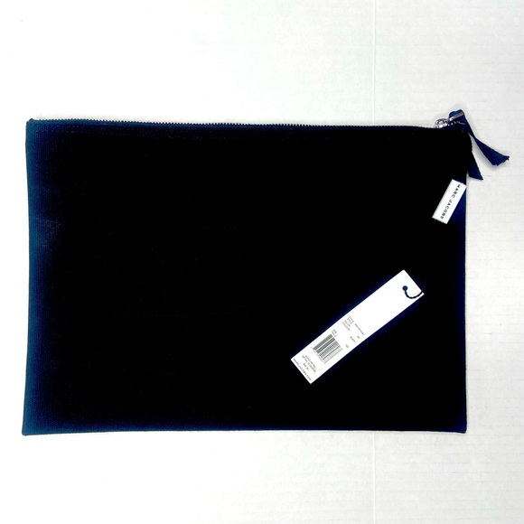 [Marc Jacobs] Canvas Cloth Zipped Logo Pouch - Picture 4 of 4